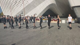 2023.11.19 رقصة النهر العظيم نانجينغ قبل بداية الحفل بعد الظهر "جولة عروض"