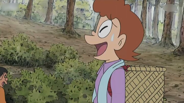 Doraemon: Nobita and Little Doraemon planted fake matsutake mushrooms on the back hill, and everyone