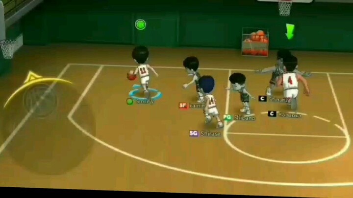 Slam dank Slowmo!!! fade away shot basketball