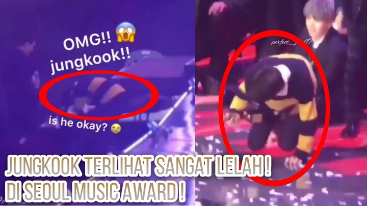 Jungkook mau Pingsan! di Seoul Music Award 2019