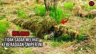 SNIPER CERDAS DENGAN PENYAMARAN TINGKAT TINGGI MAMPU MENGECOH ANJING PELACAK❗ALUR CERITA FILM