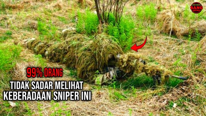 SNIPER CERDAS DENGAN PENYAMARAN TINGKAT TINGGI MAMPU MENGECOH ANJING PELACAK❗ALUR CERITA FILM