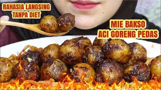 ASMR MIE BAKSO ACI GORENG PEDAS | RAHASIA LANGSING TANPA HARUS DIET | ASMR INDONESIA