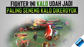 Fighter ini kalo udah jadi, 1vs 4 pun GAK BAKAL TAKUT - Mobile Legends