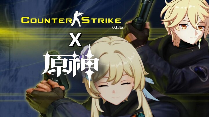 What’s it like playing CS in Genshin Impact’s Starfell Realm? You can even sling your backpack over 