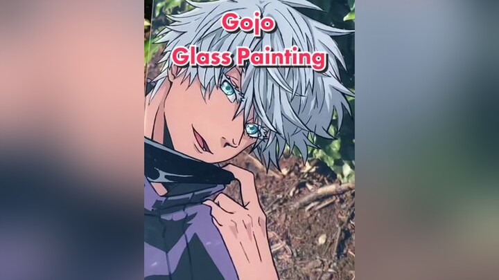 Link in bio! Comes with jjk volume 5 ;) gojo glasspainting jjk foryoupage