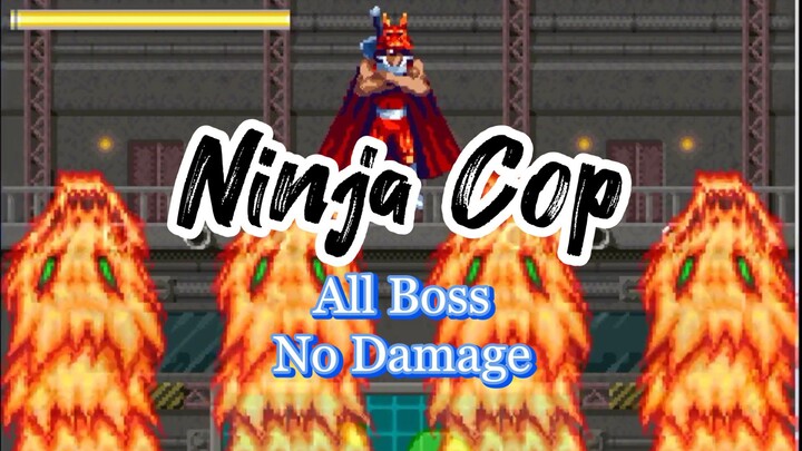 Ninja Cop All Boss (No Damage) Nintendo Gameboy Advance