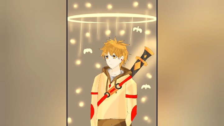 Bikin gambar anime fantasi cowo rambut gold handsome by cixy with ibispaint X