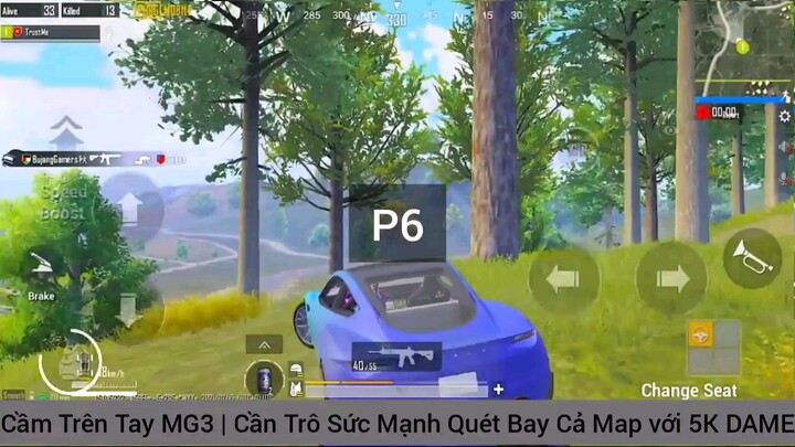 cần trô sức mạnh quét Bay Vào Map #6