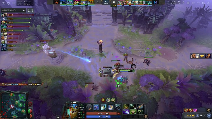 MIRACLE SLARK VS TNC - DOTA 2 PRO GAMEPLAY