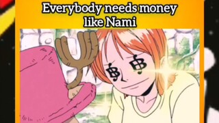 Everybody needs money like Nami 💰