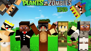 Minecraft Plant Vs Zombie Series 22 END การแข่งขันรอบสุดท้าย