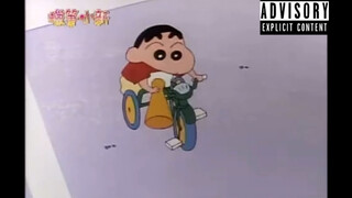 Crayon Shin-chan แต่บน West Coast 3.0 (ภาษาอังกฤษสีดำ)