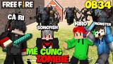 KiraMC Dụ Dỗ Thành Công SongFish Gaming Trải Nghiệm Map FREE FIRE Mê Cung Zombie OB34 Và Cái Kết !!