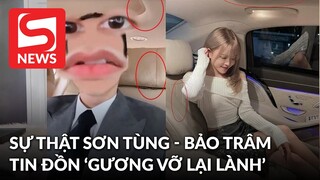 Rộ tin đồn 'gương vỡ lại lành' của Sơn Tùng M-TP và Thiều Bảo Trâm khi ngồi chung oto?