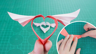 [Keseharian] Papercraft: Hati dengan Sayap