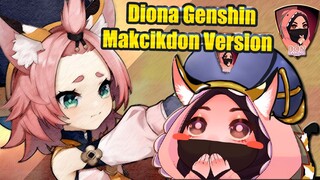 Diona Version Makcikdon [ Vtuber ] [ Timelapse ]