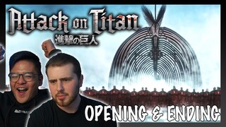 ATTACK ON TITAN Final Season Part 2 Opening REACTION + ENDING REACTION!! || Anime OP Reaction