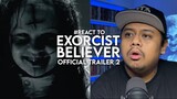 #React to EXORCIST BELIEVER Official Trailer 2