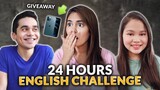 24 HOURS ENGLISH CHALLENGE! | IVANA ALAWI