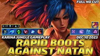 RAPID BOOTS KARINA AGAINST NATAN, IS IT WORTH IT??? | KARINA 2023