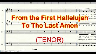 From the First Hallelujah To The Last |Tenor
