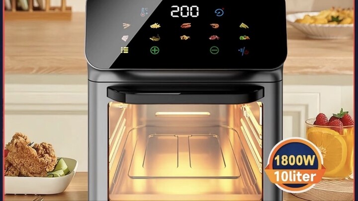 🔥 16L Air Fryer — Bigger Capacity, Easier Cooking! 🔥Cook more, faster and with less oil! 🍗🍟✨