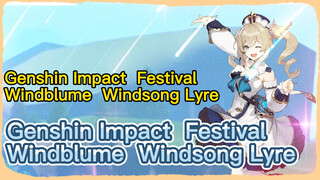 [Genshin Impact, Festival Windblume, Windsong Lyre] "Kupu-Kupu yang Mabuk"
