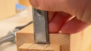 纯手工制作榫卯结构