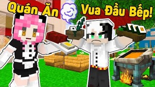 MỀU THỬ THÁCH 24 GIỜ LÀM VUA ĐẦU BẾP TRONG MINECRAFT*1 NGÀY REDHOOD THAM GIA CUỘC THI NẤU ĂN MCPE