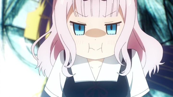 Chika wants Kaguya to laugh (doge