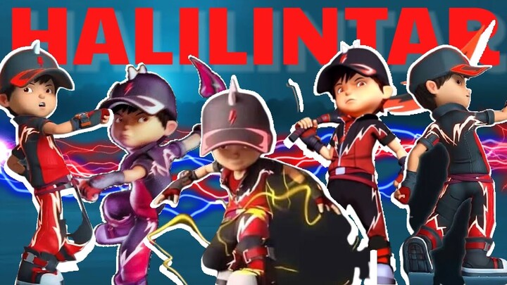 🎤 Nama - Nama Kekuatan & Senjata Boboiboy Halilintar | Versi Lagu