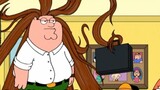 Family Guy, Peter's mind is controlled by long hair and he becomes the cold-blooded Doctor Octopus