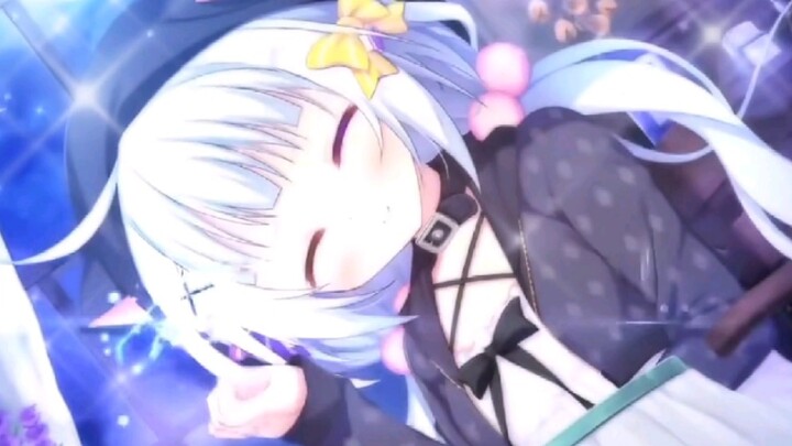 Okay, okay, I know you all like white-haired lolita, so you must like this kind of white-haired hete