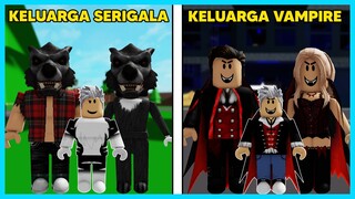 Keluarga Serigala VS Keluarga Vampire (Brookhaven) - Roblox Indonesia