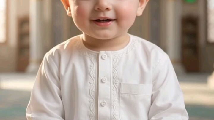 🤲🤍 یہ کلمہ سب پڑھ لو، دل کو سکون آئے گاننھے بچے کی معصوم آواز میں کلمۂ طیبہ ❤️✨ماشاءAllAh