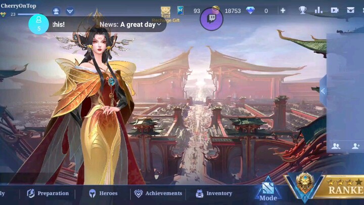 Mobile Legends Rank Game (Cecilion Gameplay)