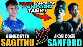 SAGITNU vs. DOGIE Lancelot & SANFORD Tank (Pinartidahan?) ~ Mobile Legends