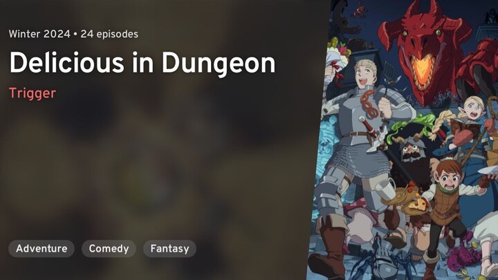 Ep - 1 Dungeon Meshi [SUB INDO]