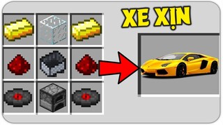 MÌNH TRIỆU HỒI ĐƯỢC CHIẾC XE SIÊU XỊN TRONG MINECRAFT !!