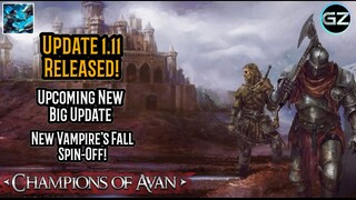 VFO 1.11 Update Released! - Upcoming New Big Update and New VFO Spin-Off CHAMPIONS OF AVAN