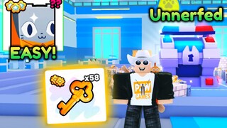 Easy Huge! Get 50 Golden Keys in Under 2 hours or less in Pet Sim 99