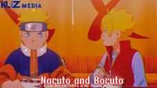 Naruto ăn mì cùng Boruto