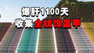 爆肝1000天，我在生存里面收集到了全纹饰盔甲！【懒蛋生存P08】