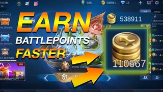 HOW TO GET UNLIMITED BATTLE POINTS IN MOBILE LEGENDS: BANG BANG 2020 | Tips & Tricks