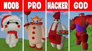 NOOB vs PRO vs HACKER vs GOD / Baymax — Big Hero in Minecraft