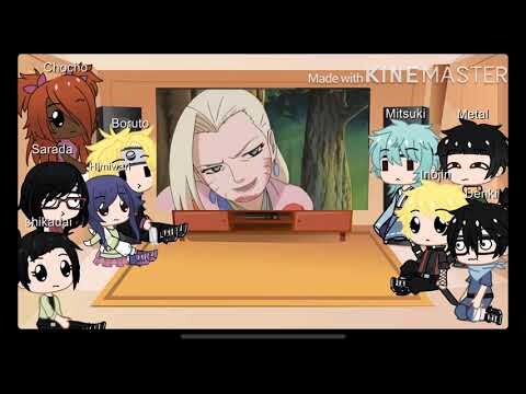 Boruto and his friends react to ??? []Original?[]GachaClub[]Peachyrii[]