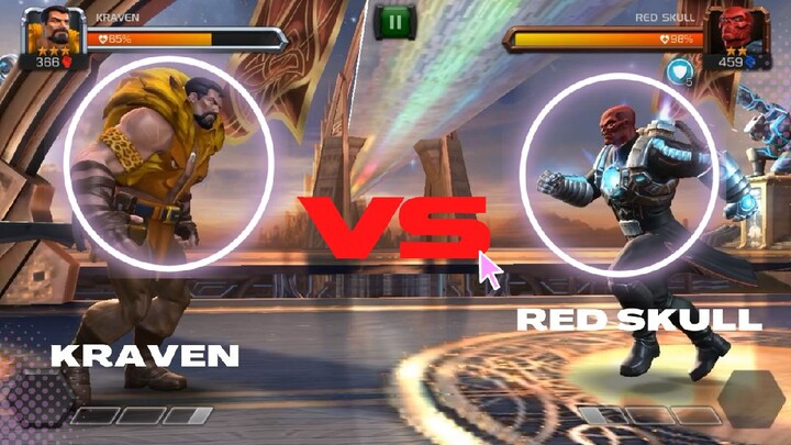 Kraven and Sentinel VS. Red Skull | MARVEL CONTEST OF CHAMPIONS