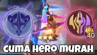 KARINA TITAN ASTRO IMMORTAL FULL STACK!! HERO 1 GOLD TAPI OP PAKCOY!! COMBO META MAGIC CHESS MOBILE