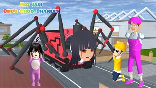 Mio Dipenjara Karena Jadi Choo Choo Charles 😰 | Yuta Baby Celine Panik | Sakura School Simulator